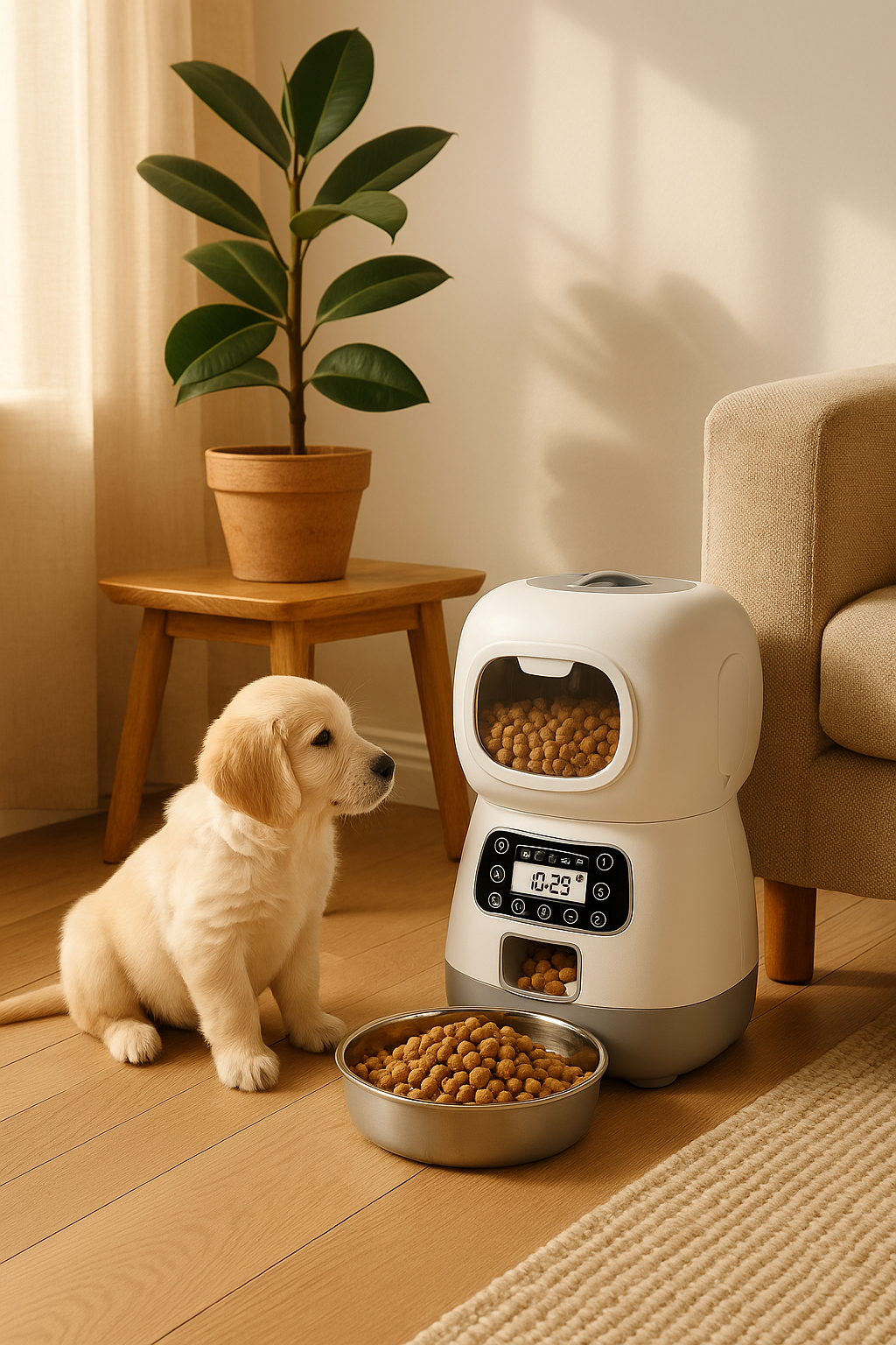 Dispensador Automático Alimentos mascota