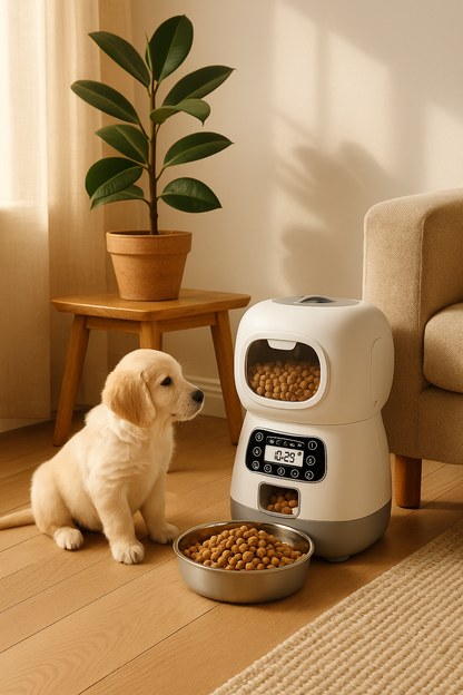 Dispensador Automático Alimentos mascota